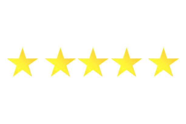 istock Stars on a white background. Yellow star shooting with an elegant star.Meteoroid, comet, stars. 1284130583