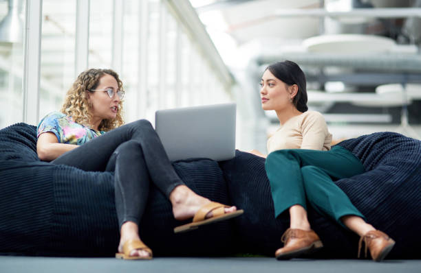 istock It's an informal meeting area and creative space for brainstorming 1284142025