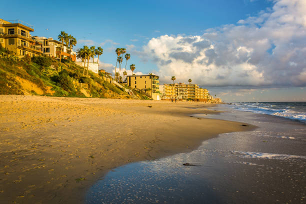 istock Evening light on the Main Beach, at Laguna Beach, California 1284143721