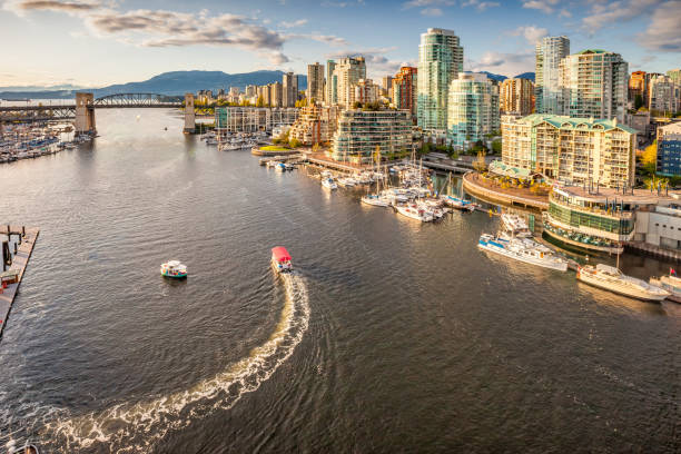 istock Downtown Vancouver British Columbia Canada False Creek 1284145304