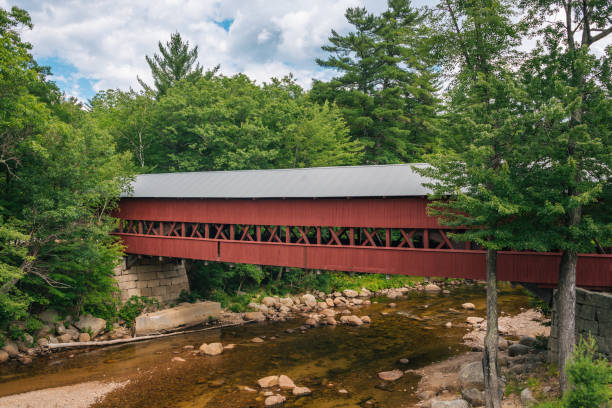 istock The Swift River Covered Bridge, in Conway, New Hampshire 1284148755