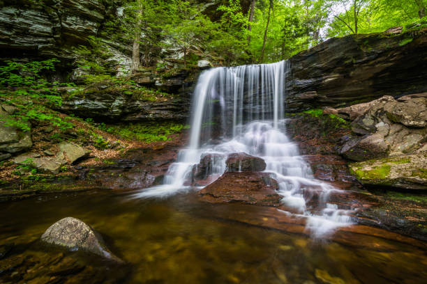 istock B Reynolds Falls, at Ricketts Glen State Park, Pennsylvania 1284151522
