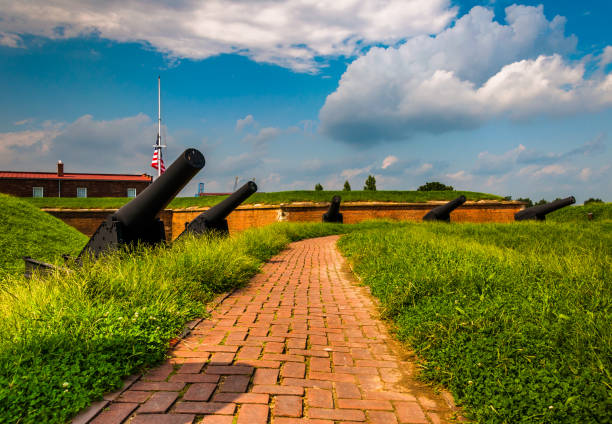 istock Cannons at Fort McHenry, Baltimore, Maryland. 1284157669