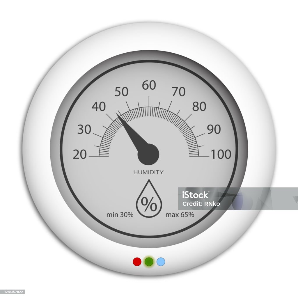 Humidity Control Graphic Hygrometer Wall Mounted Controller For Indoor Air Humidity Comfortable ...