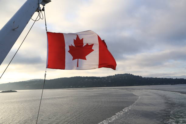 Ferry in British Columbia