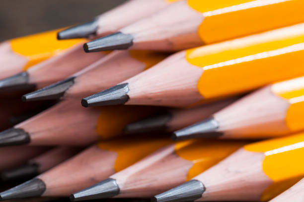 istock solid color wooden pencils with gray lead 1284165026