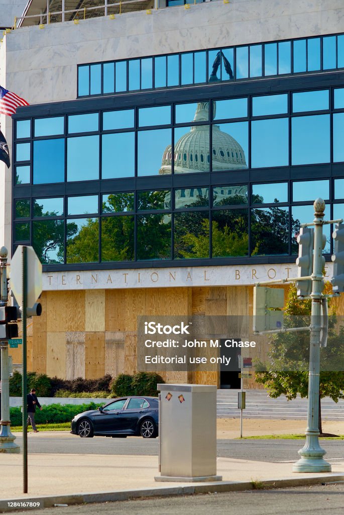 Boarded Up Teamsters Building Washington Dc Stock Photo Download