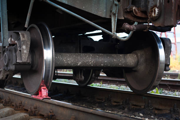 istock red railway brake shoe under the train wheel 1284184326
