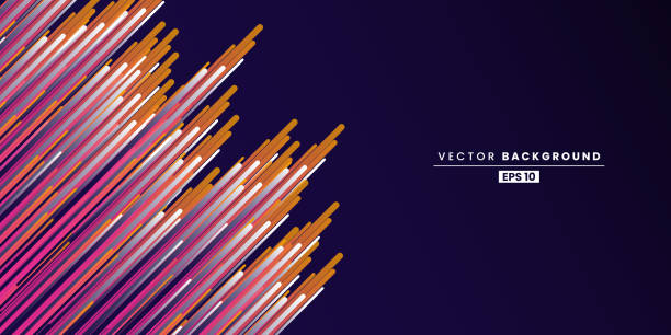 istock Abstract Lights Motion Speed Radial Lines Background. Abstract design template for brochures, flyers, magazine, business card, branding, banners, headers, book covers, notebooks background vector 1284184688