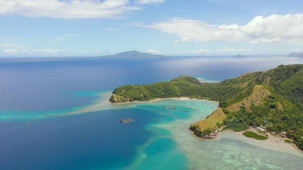 istock Tropical islands and blue sea. Philippines, Mindanao 1284194542