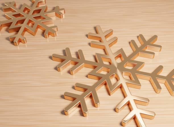 istock Christmas background with snowflakes 1284202480