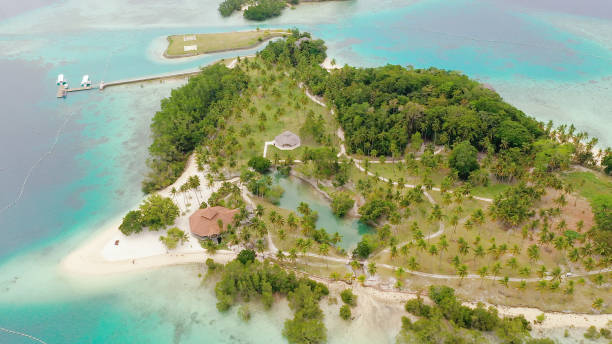 istock Tropical island with beach. Philippines, Mindanao 1284202860