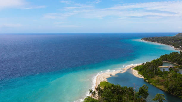 istock Beautiful beach and turquoise sea. Bohol, Philippines 1284204179
