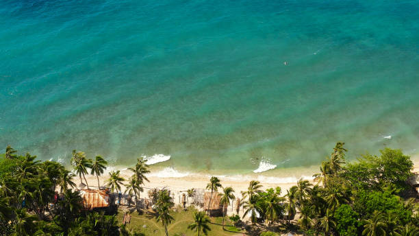 istock Beautiful beach and turquoise sea. Anda Bohol, Philippines 1284204510