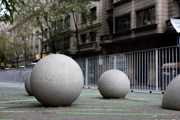 istock New pedestrian areas in Barcelona. 1284204513