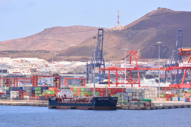 istock Editorial Industrial Building in the Port 1284209606