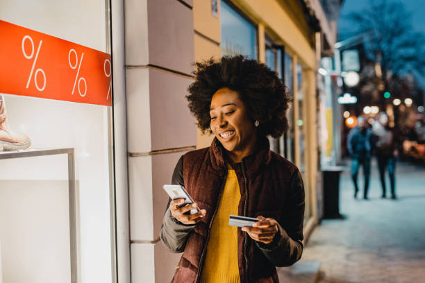 istock African American woman using mobile banking 1284215613