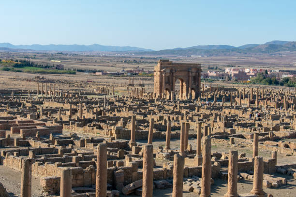 тимгад - timgad стоковые фото и изображения