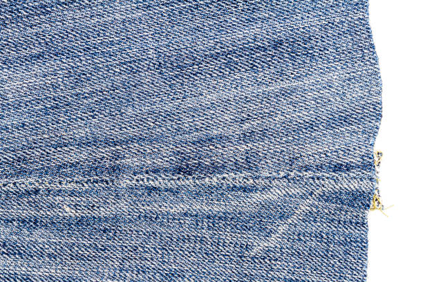 istock Piece of light blue jeans fabric 1284224976