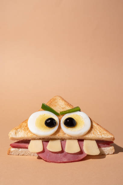 istock Fun Halloween monster sandwich 1284226861