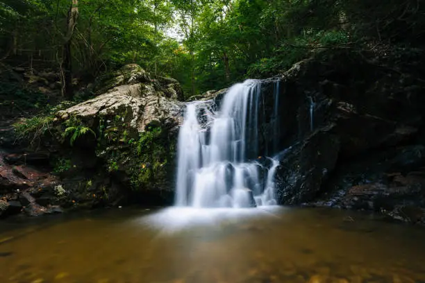 Photo of Cascade Falls, at Patapsco Valley State Park, Maryland