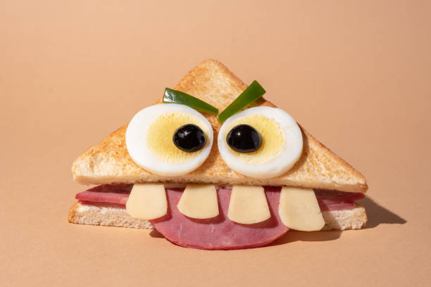 istock Fun Halloween monster sandwich 1284228863