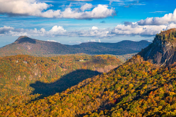 Whiteside Mountain, North Carolina, USA with the \