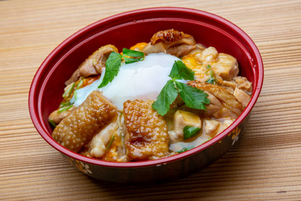 istock Akita Hinai chicken oyakodon 1284231351