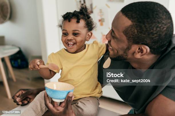 Healthy Snacks For Toddlers Stock Photo - Download Image Now - Snack, Toddler, 12-17 Months