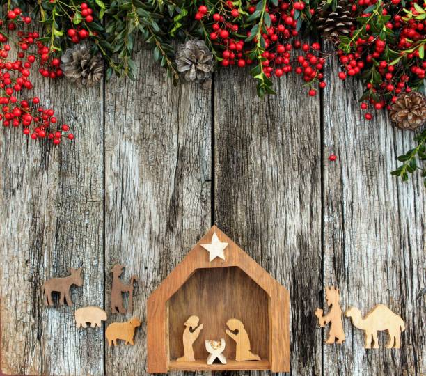 istock simple wood christmas nativity scene background 1284239915