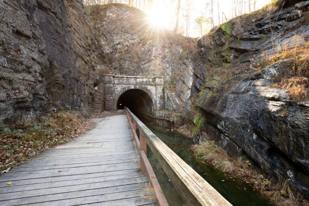 istock Paw Paw Tunnel on the C & O Canal 1284240146