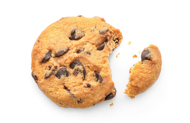 istock Tasty sweet chocolate chip cookie 1284240176