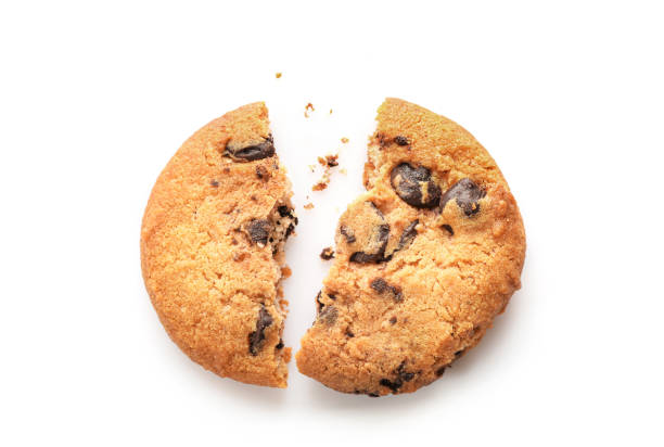 istock Tasty sweet chocolate chip cookie 1284240267