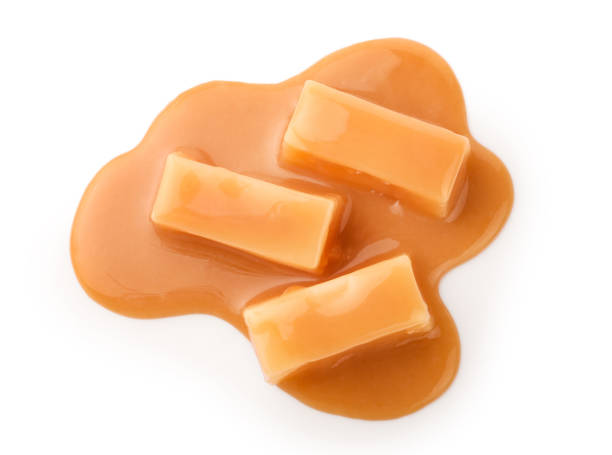 istock Sweet tasty caramel candies 1284240400