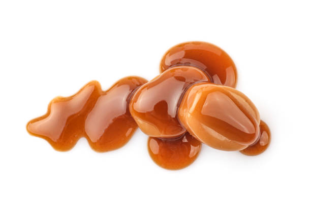 istock Sweet tasty caramel candies 1284240405