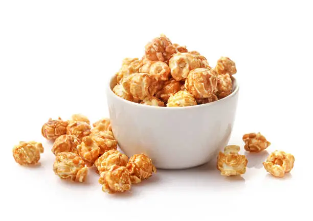 Photo of Tasty sweet caramel popcorn