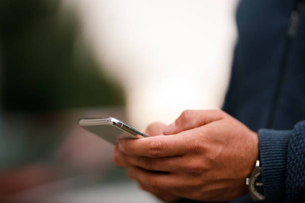 istock Checking the text messages on the smartphone 1284241535