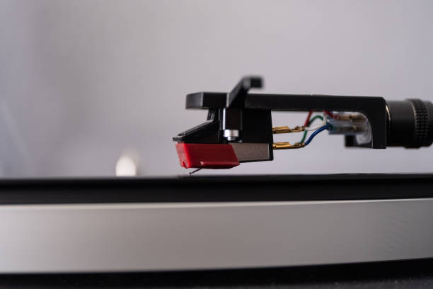istock Closeup Image of a Turntable Stylus 1284246456