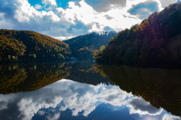 istock Lake Bystrzyckie in autumn 1284252695