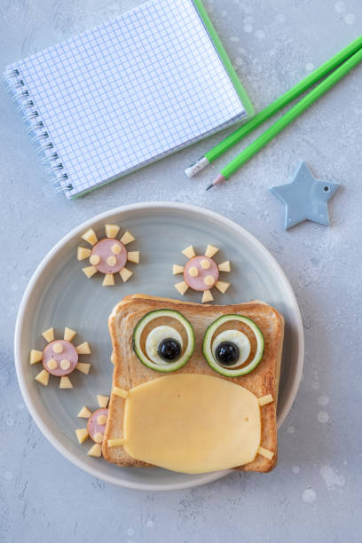 istock Funny sandwich for a child 1284253133