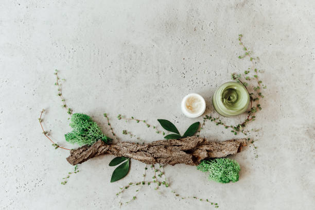 istock Essential creams ad scrub near natural ingredients 1284253958