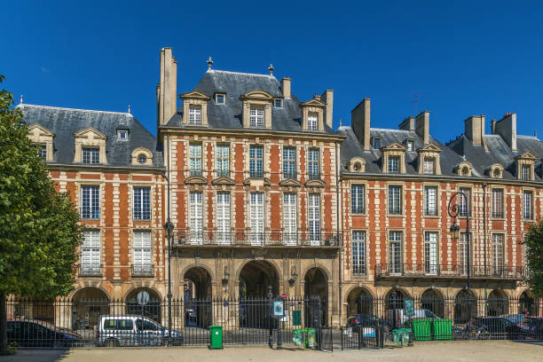 istock Place des Vosges, Paris, France 1284260904