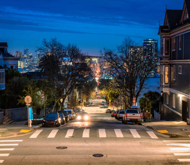 istock Residential San Francisco at dusk 1284261601
