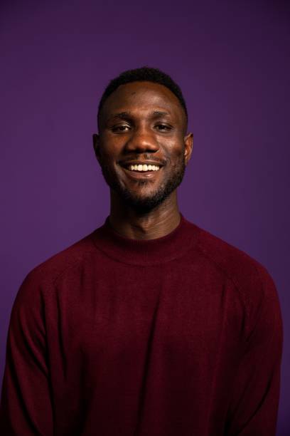 istock Black Man Smiling Toothy Smile 1284265013