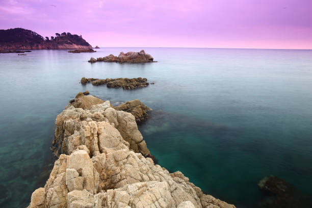 istock Sunset in Cala S'Alguer. Costa Brava. Girona Spain 1284273605
