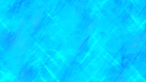 istock Abstract vivid winter blue watercolor background 1284274800