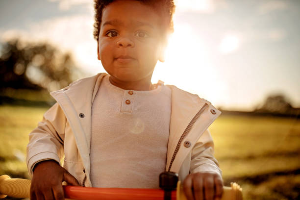 istock Portrait of happy child 1284278276