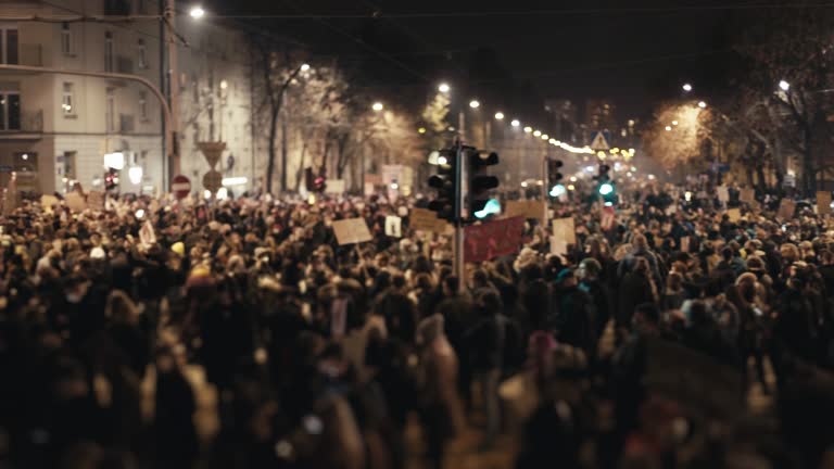 Women's strike in Poland. Fighting against abortion ban