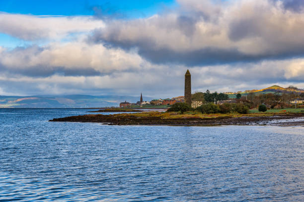 istock Largs Foreshore and the Pencil Monument 1284280555