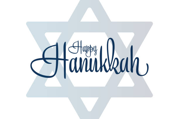 istock Happy Hanukkah. Holiday concept. Template for background, banner, card, poster with text inscription. Vector EPS10 illustration. 1284289057